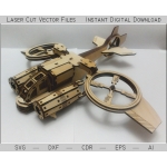 Fighter Jet Laser Cut File