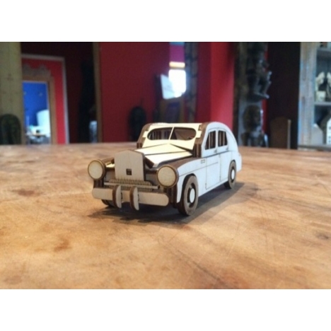 Retro Car Laser Cut File