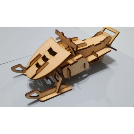 Snowmobile Laser Cut File