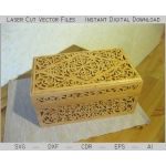 Laser Cut Ornate Carved Box File