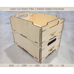 Laser Cut Wooden Box File