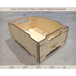Laser Cut Wooden Box File