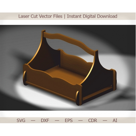 Laser Cut Box Template