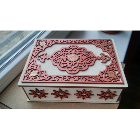 Oriental Box Laser Cut File