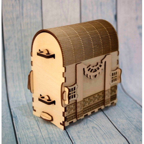 Suitcase Box Laser Cut File