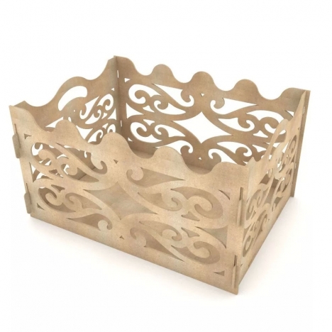 Decorative Gift Box Laser Cut File