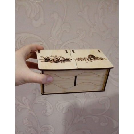 Laser Cut Nuts and Dried Fruit Box File