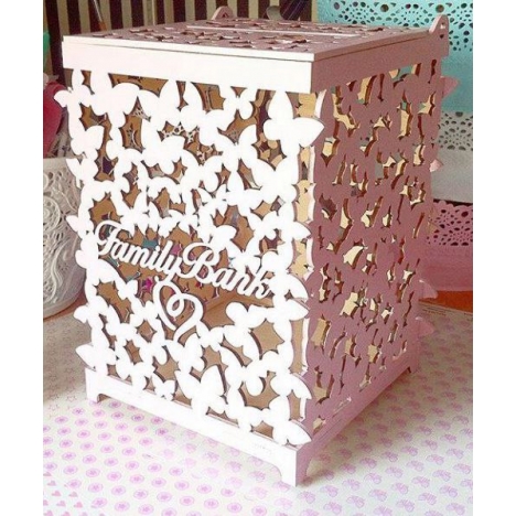 Butterfly Box Laser Cut File
