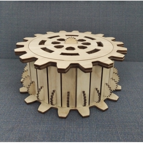 Gear Box Laser Cut File