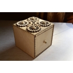 Laser Cut Combination Lock Box File