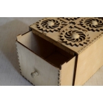 Laser Cut Combination Lock Box File