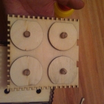 Laser Cut Combination Lock Box File