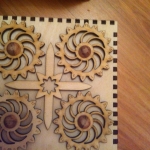 Laser Cut Combination Lock Box File