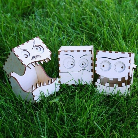 Monster Box Laser Cut File