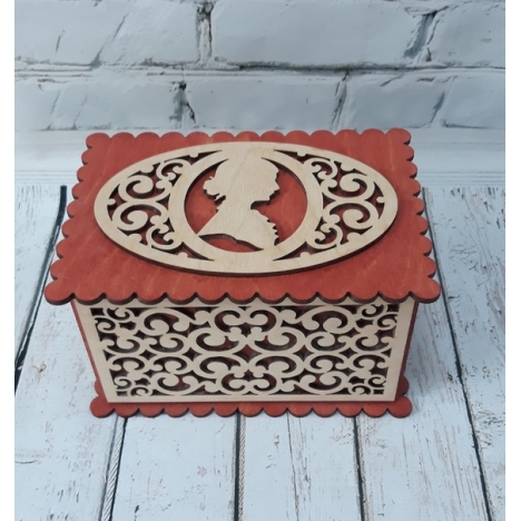 Laser Cut Gift Box Vector File