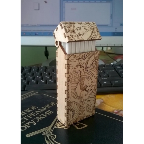 Laser Cut Cigarette Case File