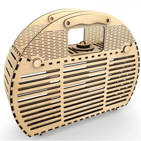 Laser Cut Handbag Box File