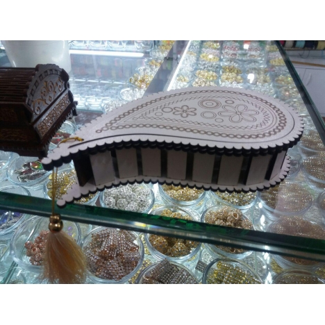 Laser Cut Ornate Casket Box File