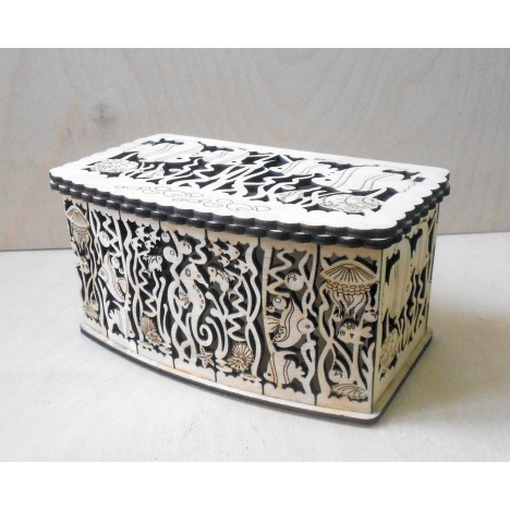 Aquarium Casket Laser Cut File