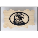 Laser Cut Eagle Casket Box