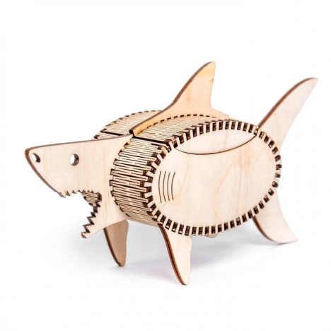 Shark Box Laser Cut File