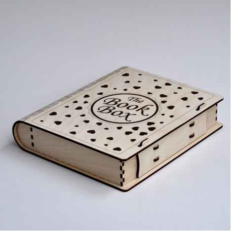 Book Box Laser Cut File