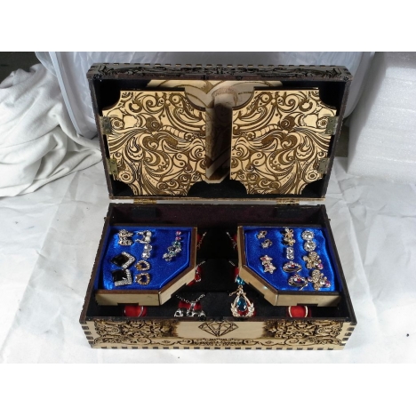 Laser Cut Jewelry Box File