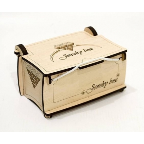 Laser Cut Jewelry Box File