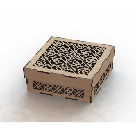 Laser Cut Jewelry Box Casket