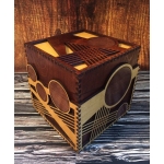 Laser Cut Decorative Box with Lid