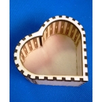 Heart Casket Laser Cut File