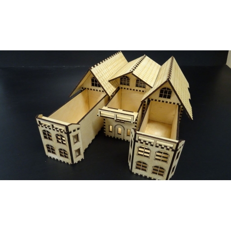 House Casket Laser Cut File