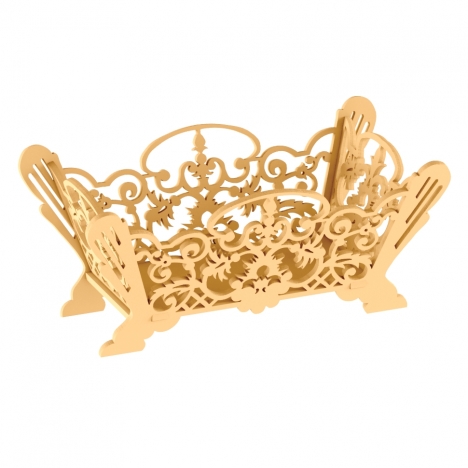 Ornate Laser Cut Box Vector File