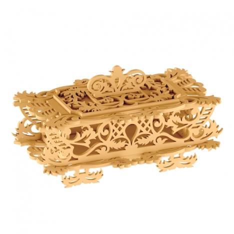 Ornate Laser Cut Box File