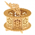 Ornate Casket Laser Cut File