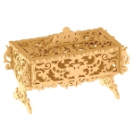 Laser Cut Ornate Casket Vector File