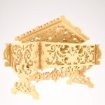 Laser Cut Ornate Casket Vector File