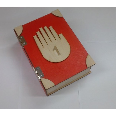 Laser Cut Gift Box File for New Year