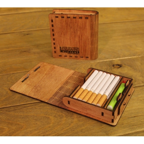 Laser Cut Cigarette Case File