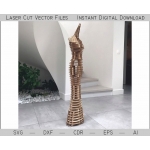 Female Mannequin Laser Cut File