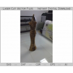 Female Mannequin Laser Cut File
