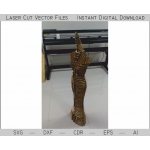 Female Mannequin Laser Cut File