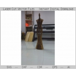 Female Mannequin Laser Cut File
