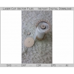 Paper Towel Holder Laser Cut File