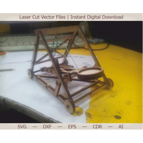 Catapult Laser Cut File