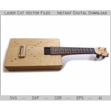Ukulele Laser Cut File