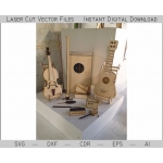 Violin Laser Cut File