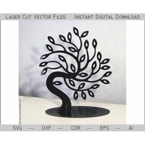 Laser Cut Tree Design