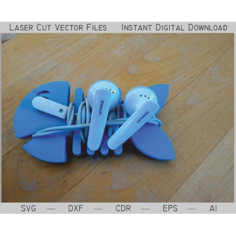 Headphone Stand Laser Cut File
