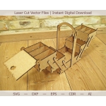 Portable Box Laser Cut File